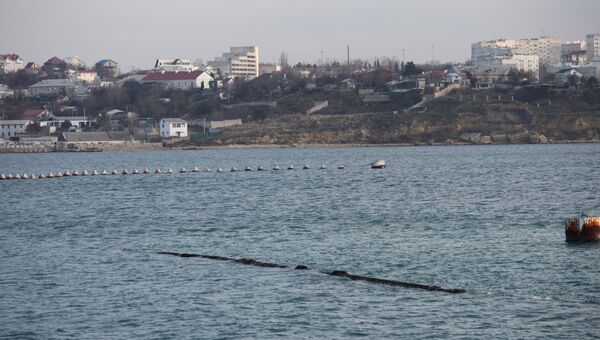 Ветка газопровода, которая всплыла в Севастопольской бухте