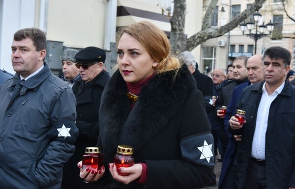 Траурные мероприятия в память о крымчаках и евреях, убитых в Крыму немецко-фашистскими оккупантами в годы ВОВ Траурные мероприятия в память о крымчаках и евреях, убитых в Крыму немецко-фашистскими оккупантами в годы ВОВ
