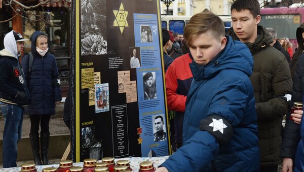 Траурные мероприятия в память о крымчаках и евреях, убитых в Крыму немецко-фашистскими оккупантами в годы ВОВ
