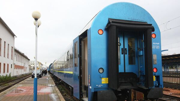 Поезд, запущенный Укрзализныцей по маршруту Киев - Вена