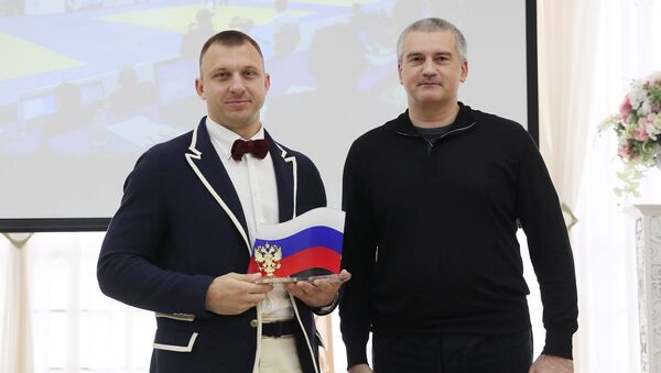 Глава Республики Крым Сергей Аксенов принял участие поздравил спортсменов в ходе Бала Чемпионов в Симферополе