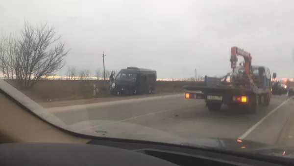 ДТП на трассе Керчь - Феодосия ДТП на трассе Керчь - Феодосия