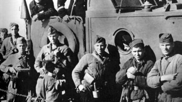 Десант на борту Малого охотника во время Керченско-Феодосийской операция в декабре 1941 года