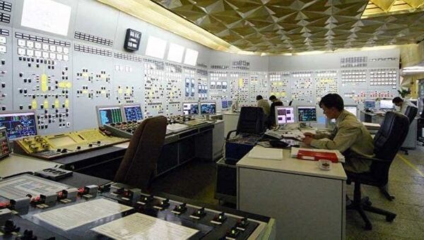 Блочный щит управления второго энергоблока Хмельницкой атомной электростанции. Архивное фото
