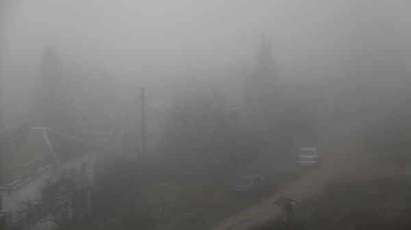 Туман в Севастополе 5 января 2017