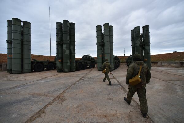 Дивизион С-400 в Севастополе Дивизион С-400 в Севастополе