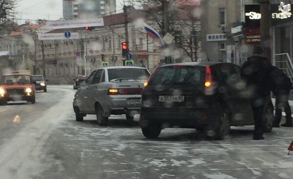 ДТП на проспекте Кирова в Симферополе ДТП на проспекте Кирова в Симферополе