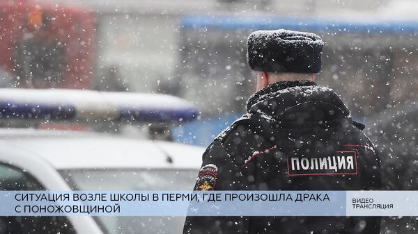 LIVE: Ситуация возле школы в Перми, где произошла драка с поножовщиной LIVE: Ситуация возле школы в Перми, где произошла драка с поножовщиной