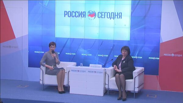 Пресс-конференция директора музея-заповедника Херсонес Таврический Светланы Мельниковой