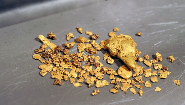 Добыча золота. Архивное фото