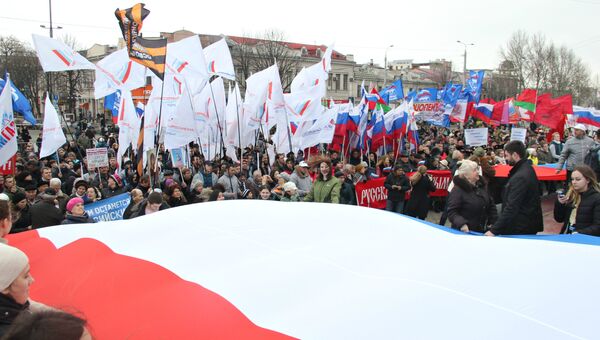 Митинг в Симферополе. 3 февраля 2018
