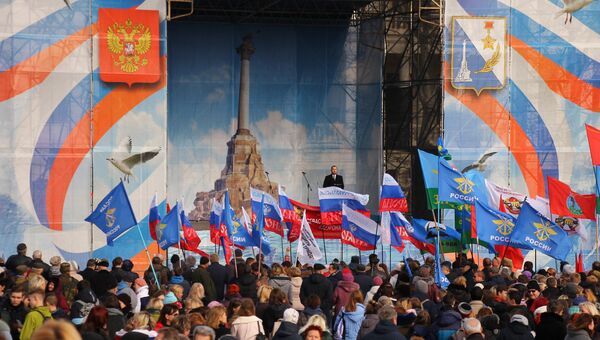 Патриотический митинг Севастополь - за сильную Россию. 3 февраля 2018