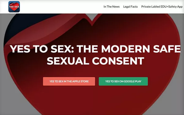 Скриншот приложения Yes to Sex Скриншот приложения Yes to Sex
