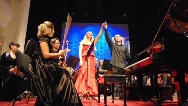 Пианистка Валентина Лисица из Америки дала концерт в Ялте