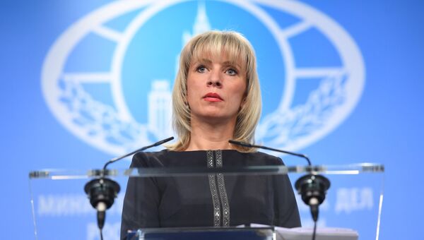Официальный представитель министерства иностранных дел РФ Мария Захарова