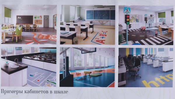 Проект кабинетов будущей школы XXI века в Симферопольском районе