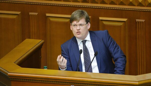 Павел Розенко на заседании Верховной рады Украины