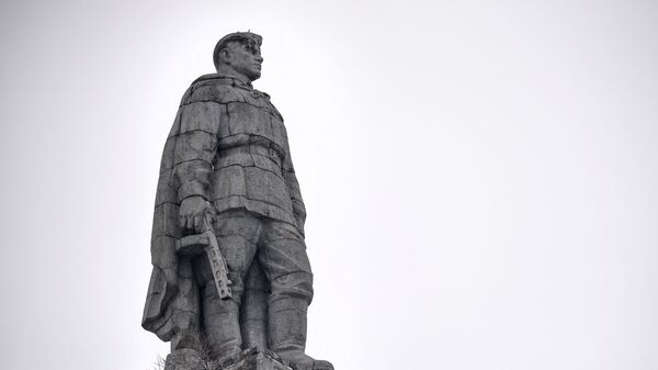 Памятник советскому солдату-освободителю (памятник Алёша) в болгарском городе Пловдив 