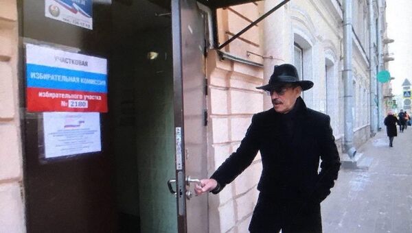 Заслуженный артист РСФСР Михаил Боярский идет на выборы президента России. 18 марта 2018
