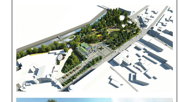 Проект капитального ремонта парка культуры и отдыха Екатериненский сад в Симферополе
