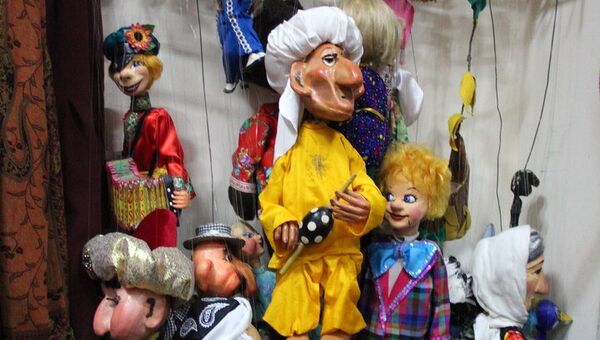Куклы театра-студии Марионетки в Евпатории