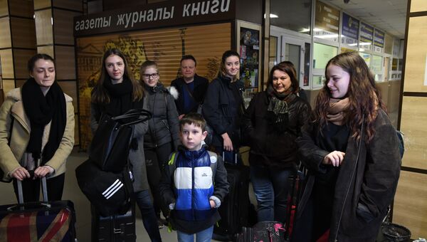 Группа школьников и студентов из Германии прибыла в Крым