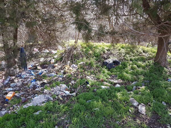 Уборка свалки в Крыму Уборка свалки в Крыму