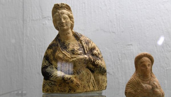 Экспонаты выставки Золотая кладовая+ в Центральном музее Тавриды (Симферополь)
