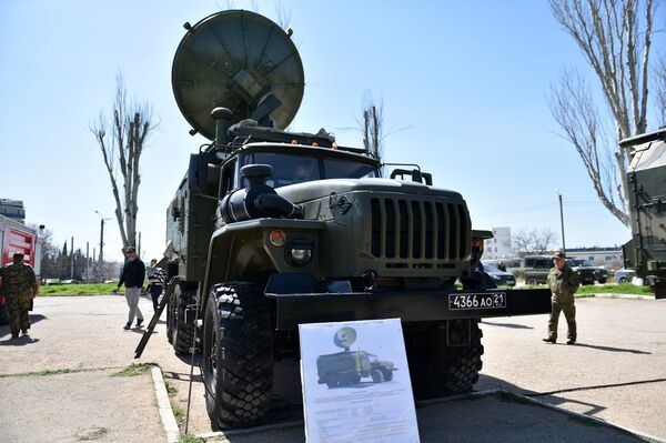 Выставка военной техники в рамках празднования Дня ПВО в Севастополе Выставка военной техники в рамках празднования Дня ПВО в Севастополе