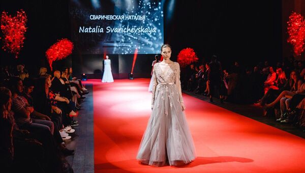 Авторское платье крымского модельера Натальи Сваричевской