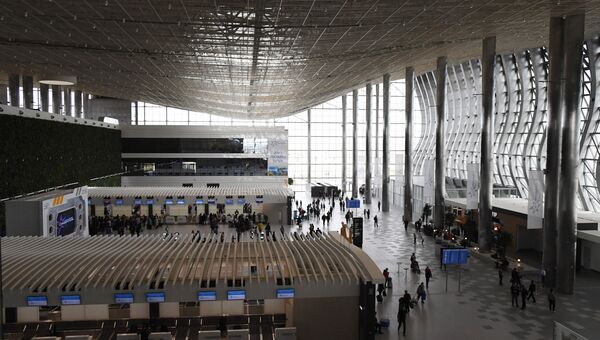 Новый терминал аэропорта Симферополь