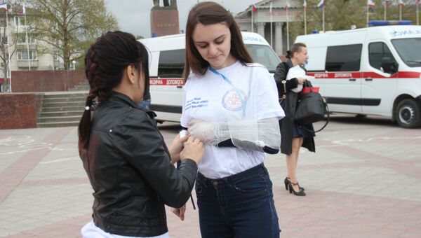 В Симферополе проходят мероприятия, посвященные 120-летию службы скорой медицинской помощи России