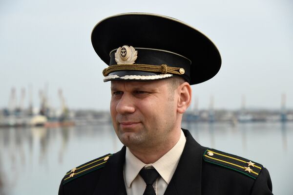 Сотрудник Погрануправления ФСБ России по Республике Крым Алексей Литвиненко Сотрудник Погрануправления ФСБ России по Республике Крым Алексей Литвиненко