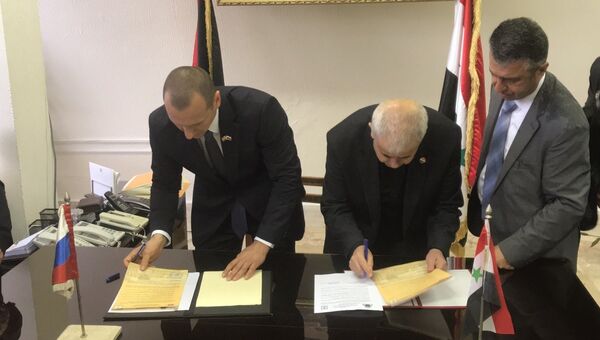 Подписание соглашения о побратимских связях между Ялтой и сирийским городом Латакия