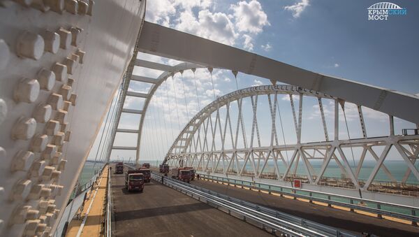 Приемочные испытания автодорожной части Крымского моста