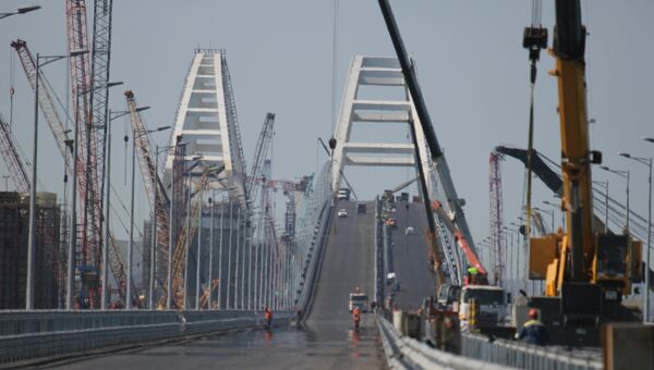 Автомобильная часть Крымского моста