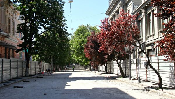 Второй этап реконструкции улицы Пушкина в центре Симферополя
