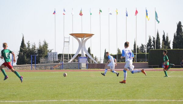 В Артеке прошел международный детско-юношеский турнир по футболу