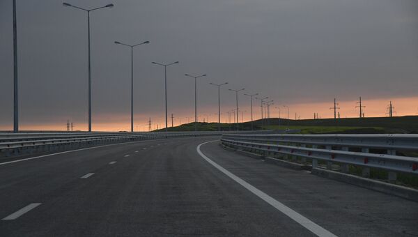 Автоподход к Крымскому мосту