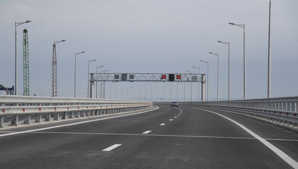 Автоподход к Крымскому мосту