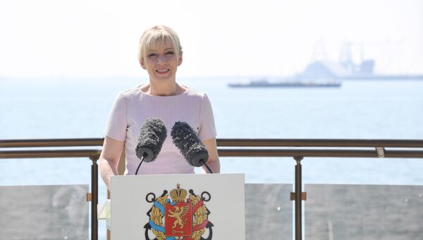 Брифинг официального представителя МИД РФ Марии Захаровой в Керчи