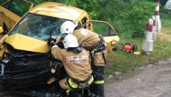 Смертельное ДТП с участием трех автомобилей на трассе Ялта - Севастополь. 21 мая 2018