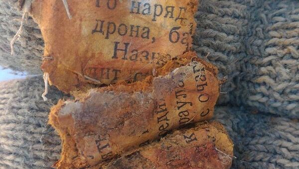 Вещи, найденные во время раскопок у горы Окопной (Феодосийский городской округ)