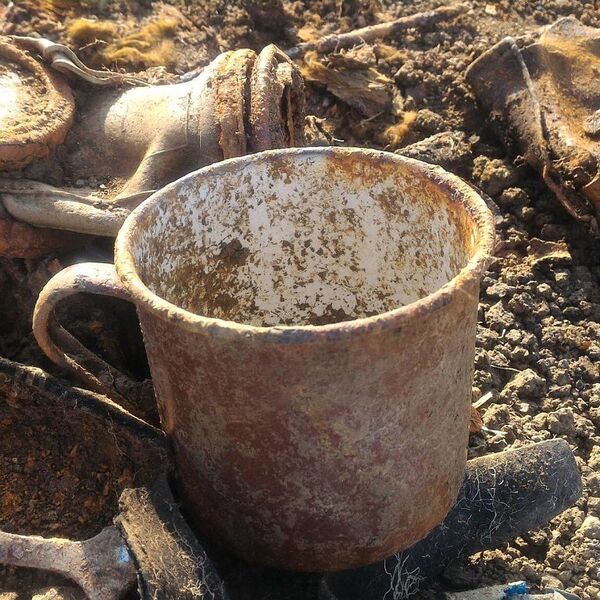 Вещи, найденные во время раскопок у горы Окопной (Феодосийский городской округ) Вещи, найденные во время раскопок у горы Окопной (Феодосийский городской округ)