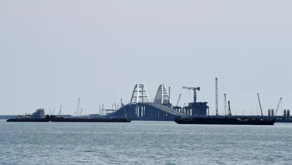 Вид на Крымский мост