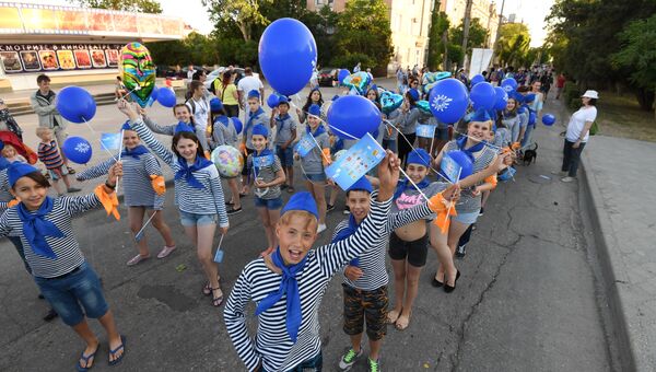 Детский карнавал в Евпатории