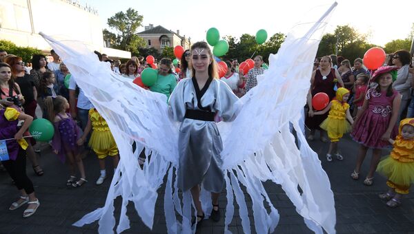 Детский карнавал в Евпатории Детский карнавал в Евпатории