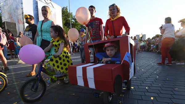 Детский карнавал в Евпатории Детский карнавал в Евпатории