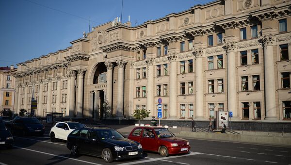 Вида на здание в Минске