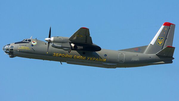 Военно-транспортный самолет Ан-26 ВС Украины